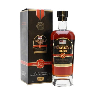 Pusser's 15 Year Old British Navy Rum - ForWhiskeyLovers.com