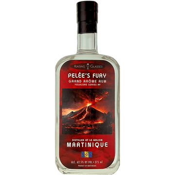 Raising Glasses Pelee's Fury Martinique Grand Arome Rum - ForWhiskeyLovers.com
