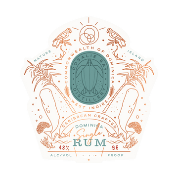 Raising Glasses Rum Rosalie Bay Dominican Small Batch 375ml - ForWhiskeyLovers.com