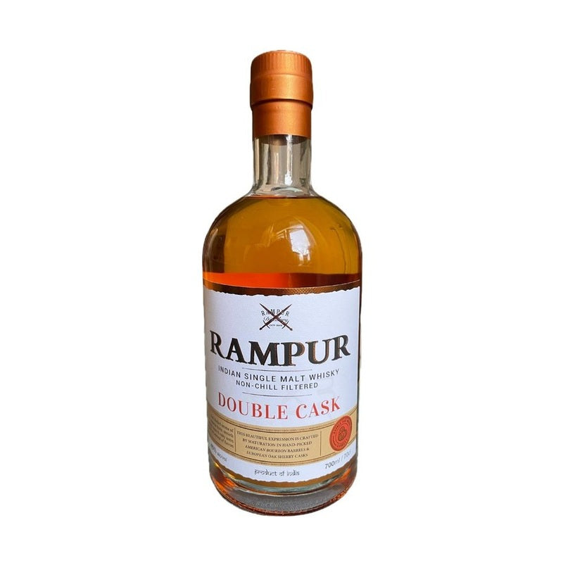 Rampur Double Cask Single Malt Whisky 750ml - ForWhiskeyLovers.com