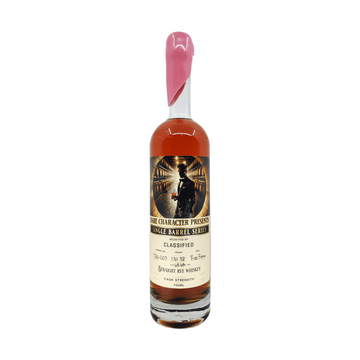Rare Character 'Classified' Single Barrel 8 Year Straight Rye Whiskey - ForWhiskeyLovers.com