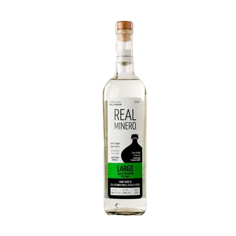 Real Minero Largo 'Agave Karwinskii Still Strength' Wild Agave Mezcal - ForWhiskeyLovers.com