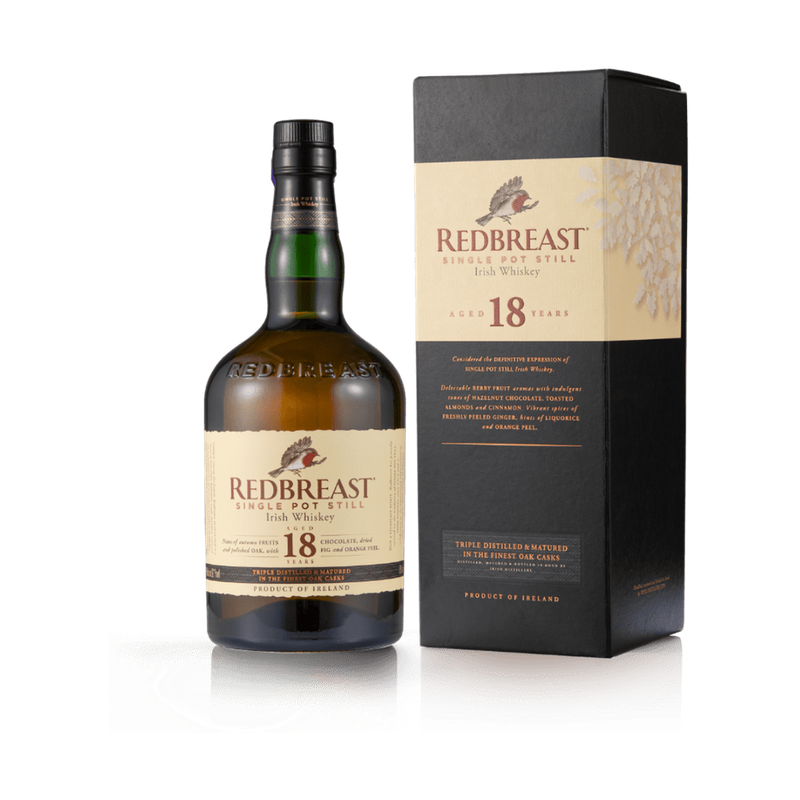 Redbreast 18 Year Old Irish Pot Still Whiskey - ForWhiskeyLovers.com
