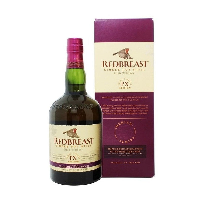 Redbreast Iberian Series PX Edition Single Pot Still Irish Whiskey - ForWhiskeyLovers.com