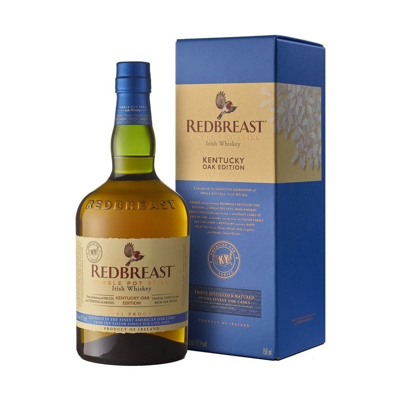 Redbreast Kentucky Oak Edition Single Pot Still Irish Whiskey - ForWhiskeyLovers.com