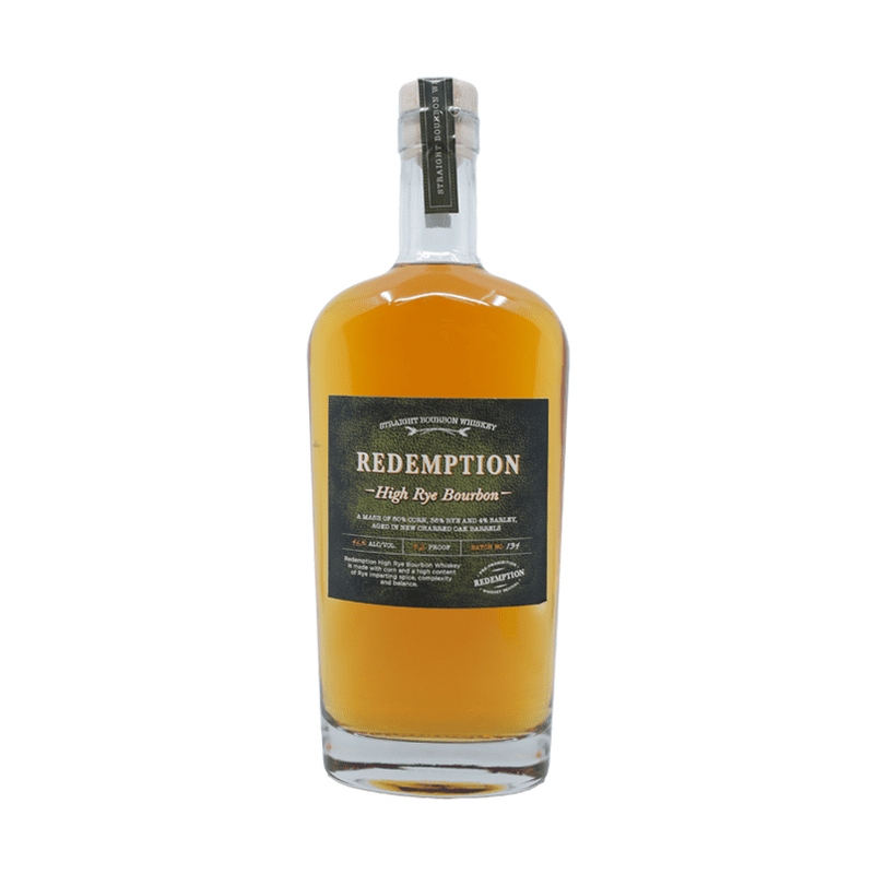 Redemption Bourbon High-Rye 750ml - ForWhiskeyLovers.com