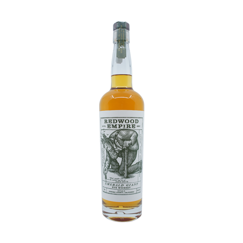 Redwood Empire Emerald Giant Rye Whiskey 750mL - ForWhiskeyLovers.com