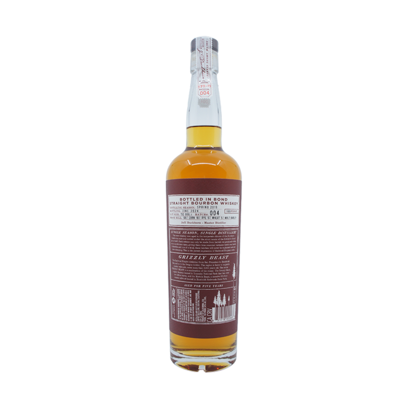 Redwood Empire 'Grizzly Beast' Bottled In Bond Straight Bourbon Whiskey - ForWhiskeyLovers.com