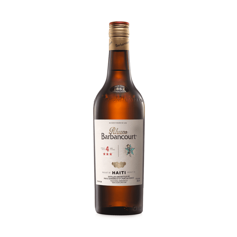 Rhum Barbancourt Three Star 4 Year Old Haiti Rum - ForWhiskeyLovers.com