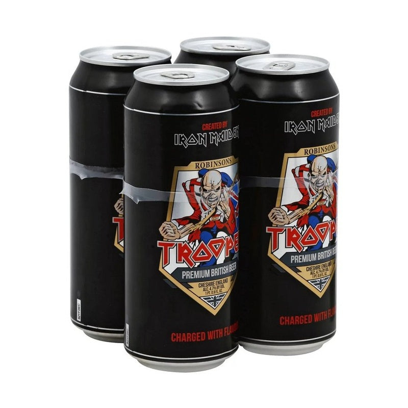 Robinsons Trooper Iron Maiden Ale Beer 4-Pack - ForWhiskeyLovers.com