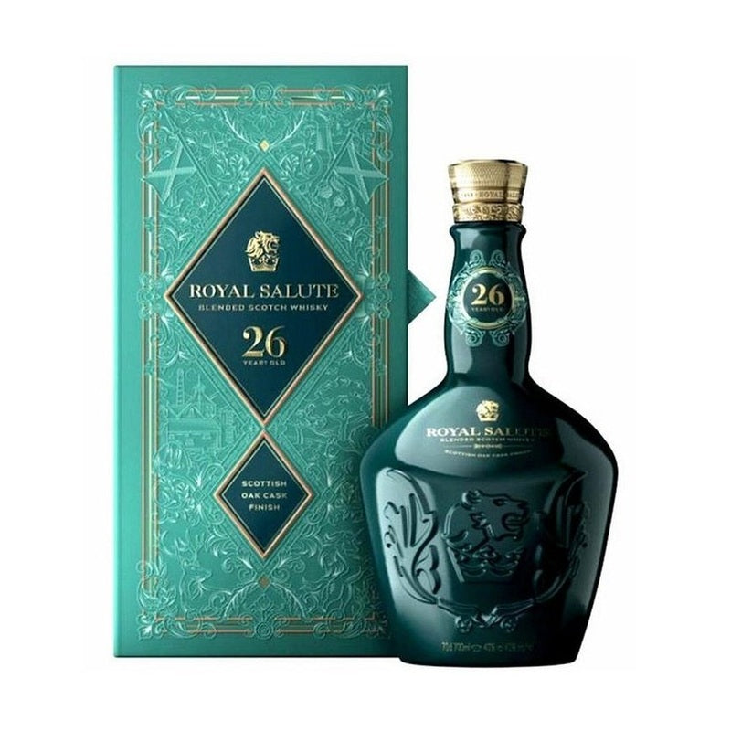 Royal Salute 26 Year Old Scottish Oak Cask Finish Blended Scotch Whisky - ForWhiskeyLovers.com