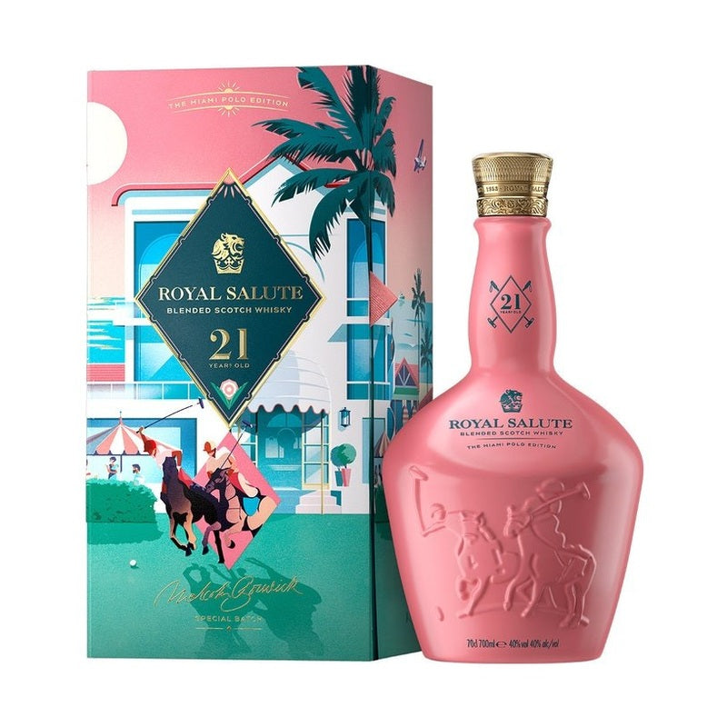 Royal Salute Blended Scotch Whisky ?Miami Polo Edition? - ForWhiskeyLovers.com
