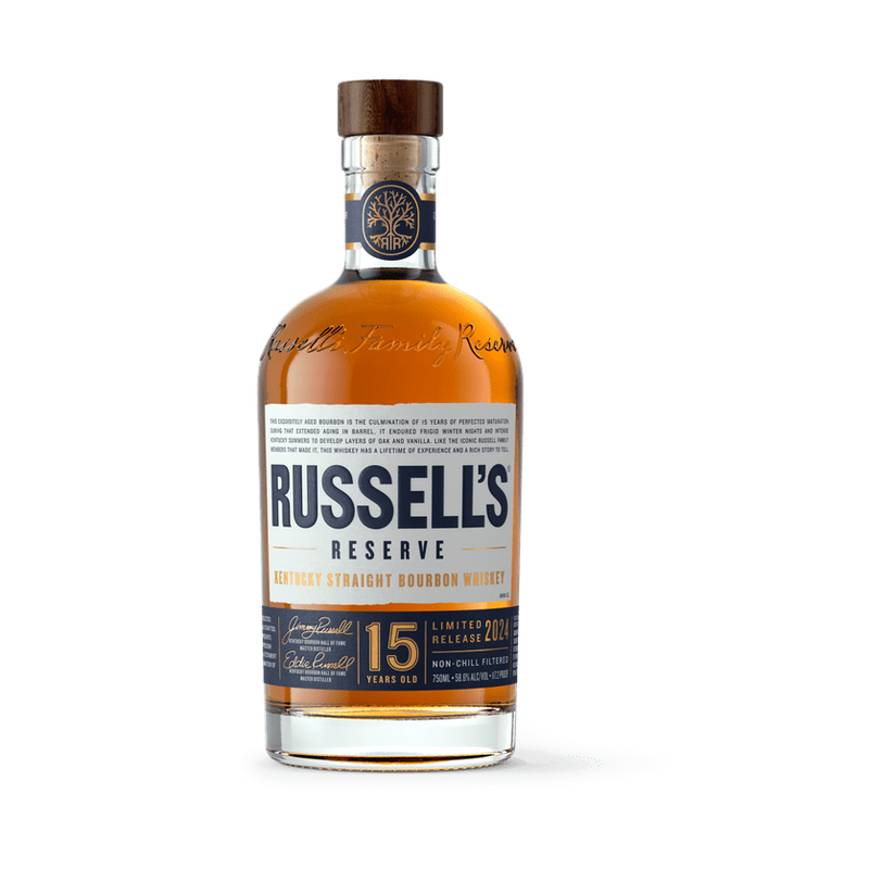 Russell's Reserve 15 Year Old Barrel Proof Kentucky Straight Bourbon Whiskey - ForWhiskeyLovers.com
