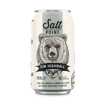 Salt Point Gin Highball Canned Cocktail 4-Pack - ForWhiskeyLovers.com