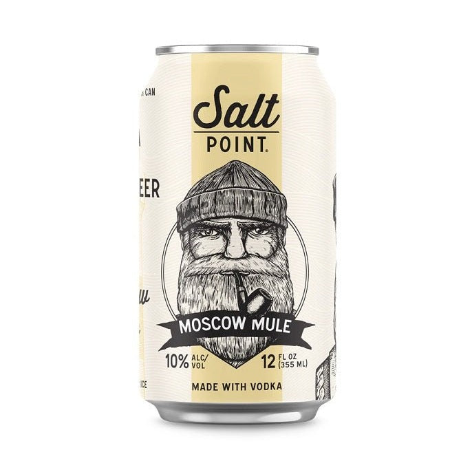 Salt Point Moscow Mule Canned Cocktail 4-Pack - ForWhiskeyLovers.com