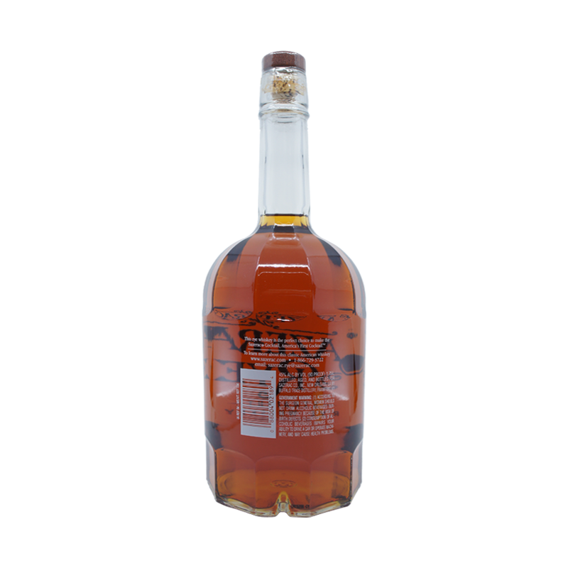Sazerac Rye Straight Rye Whiskey 1.75L - ForWhiskeyLovers.com
