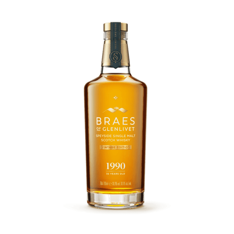 Secret Speyside 'Braes of Glenlivet Vintage 1990 32 Year Old' Single Malt Scotch Whisky - ForWhiskeyLovers.com