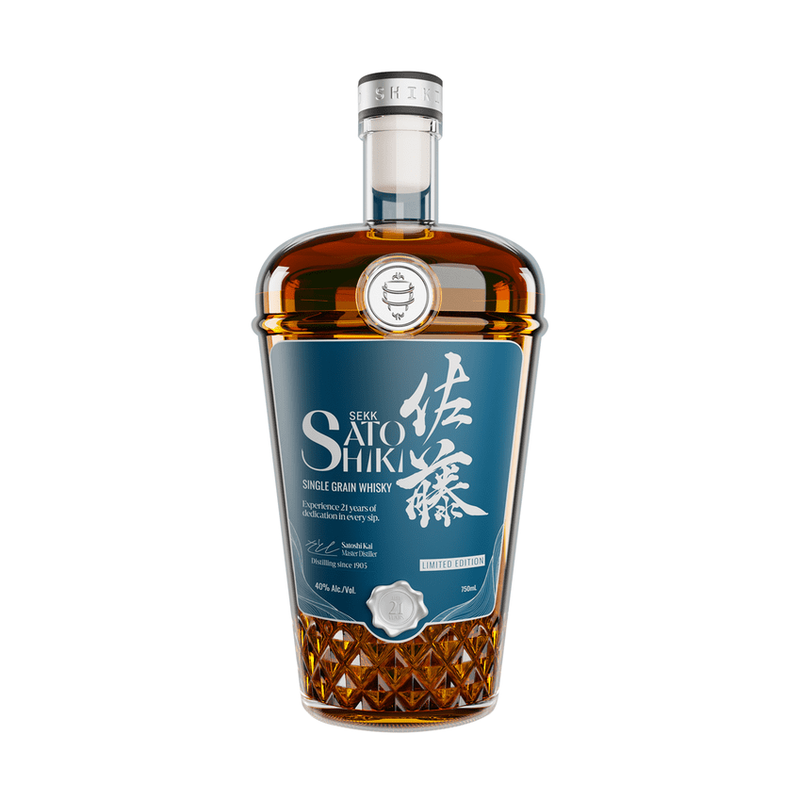Sekk Sato Shiki 21 Year Old Single Grain Whiskey - ForWhiskeyLovers.com