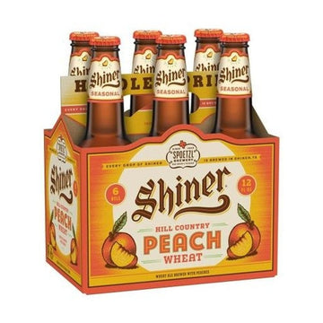 Shiner Bock Peach Wheat 6-Pack - ForWhiskeyLovers.com