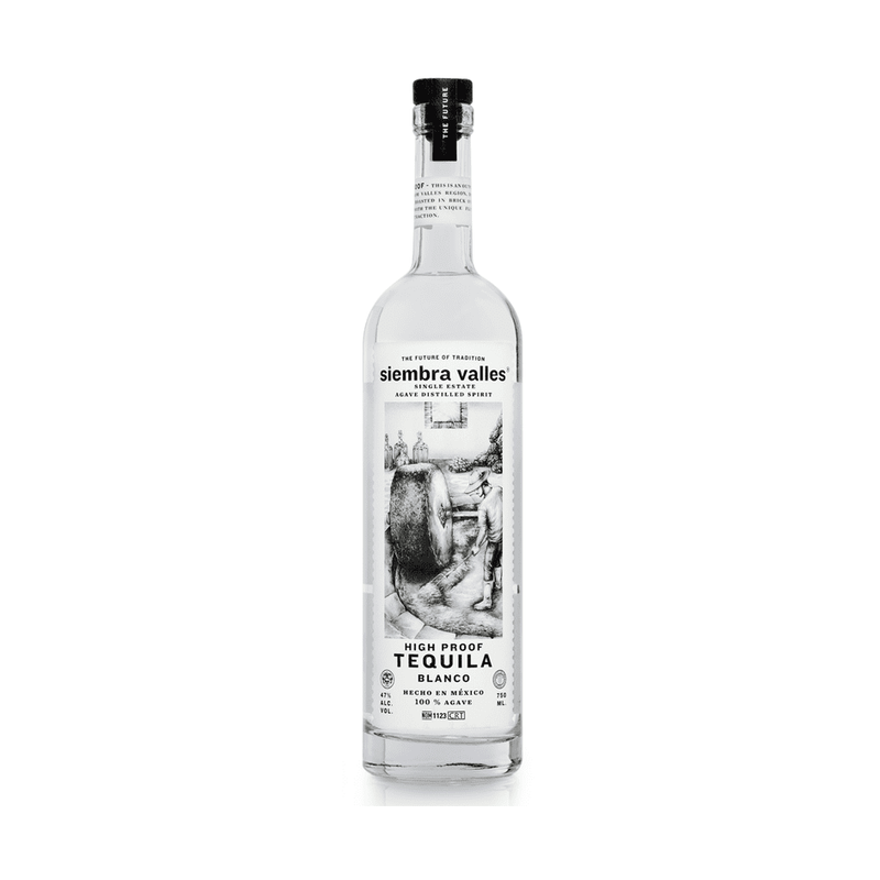 Siembra Valles Tahona High Proof Blanco Tequila - ForWhiskeyLovers.com