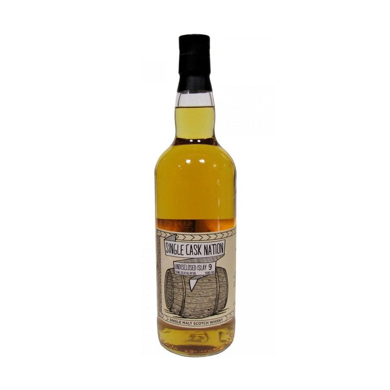 Single Cask Nation Undisclosed Islay 9 Year Old Single Malt Scotch Whisky - ForWhiskeyLovers.com