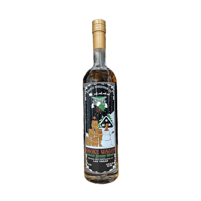 Smoke Wagon 'Christmas Edition 2024' Straight Bourbon Whiskey - ForWhiskeyLovers.com