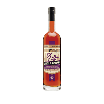 Smooth Ambler 'Old Scout Single Barrel' Cask Strength Straight Rye Whiskey- Barrel 16787 - ForWhiskeyLovers.com