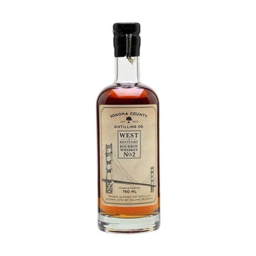 Sonoma County Distilling Co. West of Kentucky Bourbon Whiskey - ForWhiskeyLovers.com