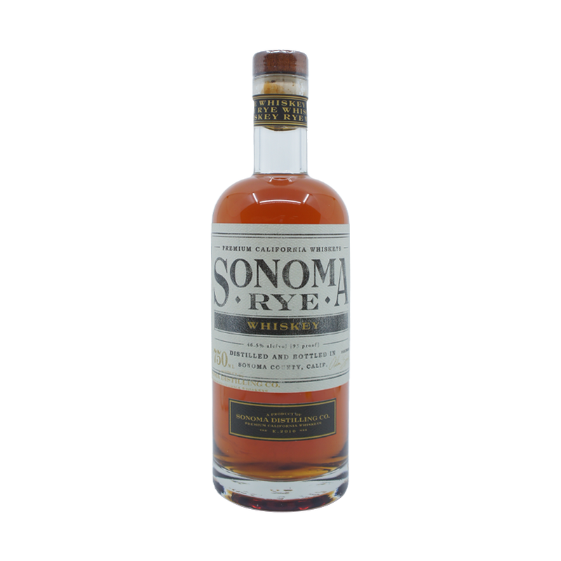 Sonoma County Rye Whiskey - ForWhiskeyLovers.com