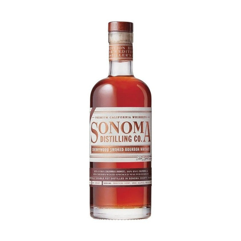 Sonoma Distilling Co. Cherrywood Smoked Bourbon Whiskey - ForWhiskeyLovers.com