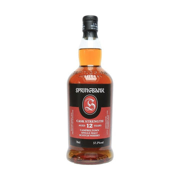 Springbank 12 Year Old Cask Strength Single Malt Scotch Whisky - ForWhiskeyLovers.com