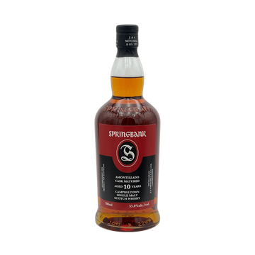 Springbank Amontillado Cask Matured 10 Year Old Single Malt Scotch Whisky - ForWhiskeyLovers.com