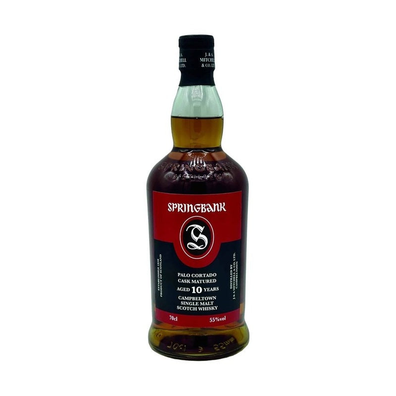 Springbank Palo Cortado Cask Matured 10 Year Old Single Malt Scotch Whisky - ForWhiskeyLovers.com