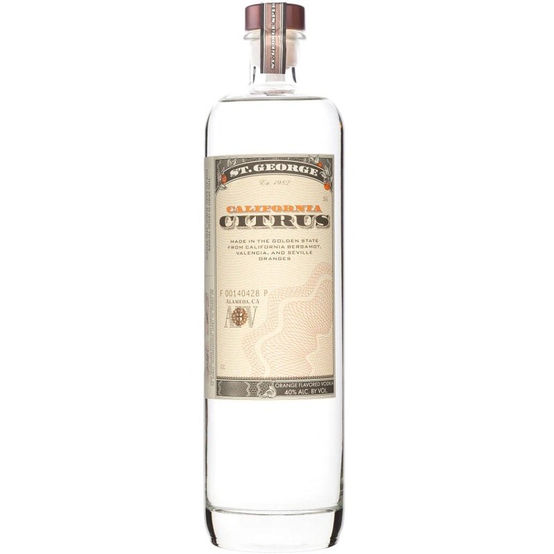 St. George California Citrus Vodka - ForWhiskeyLovers.com