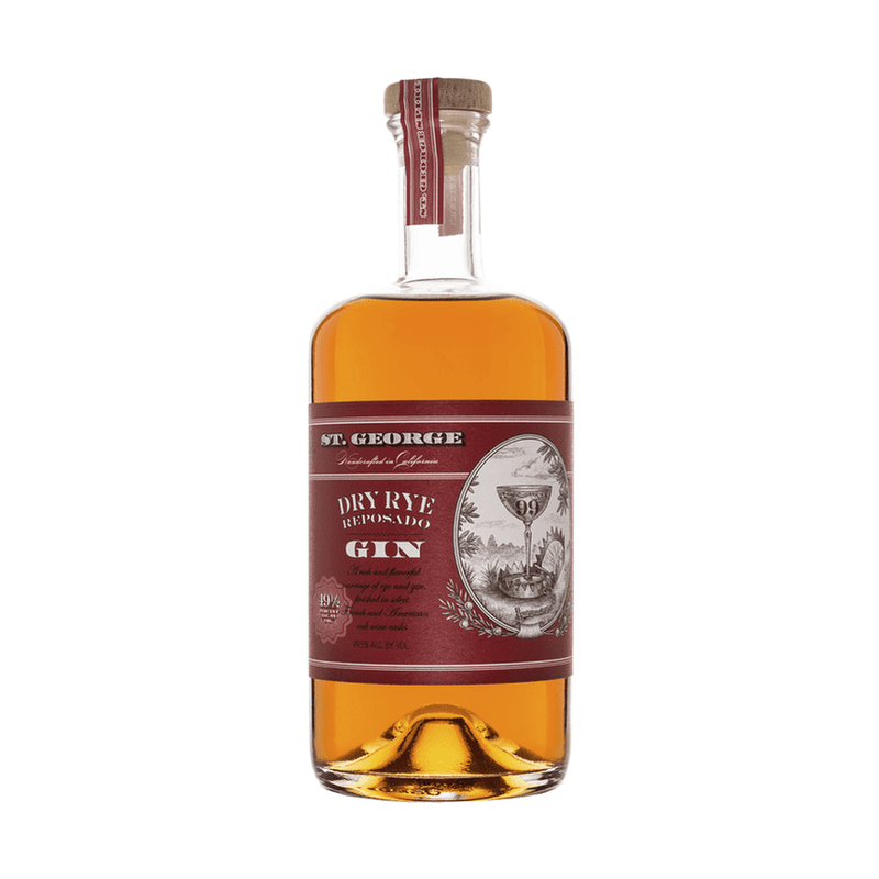 St. George Dry Rye Reposado Gin - ForWhiskeyLovers.com