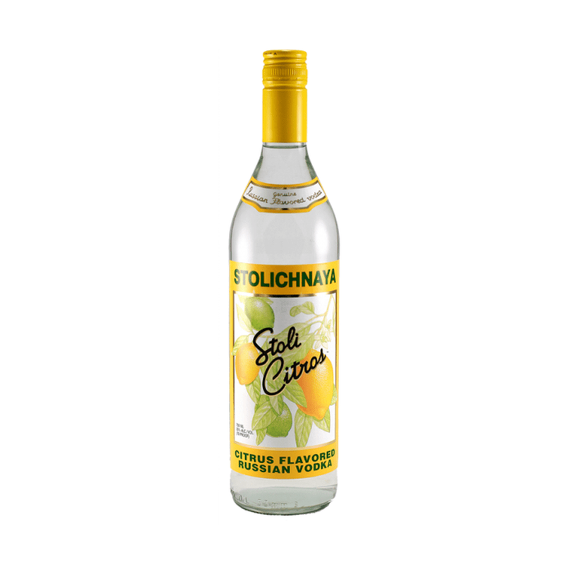 Stolichnaya 'Citros' Citrus Flavored Vodka 1 Liter - ForWhiskeyLovers.com