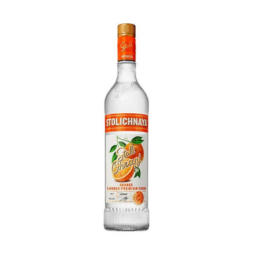 Stolichnaya 'Ohranj' Orange Flavored Vodka Liter - ForWhiskeyLovers.com