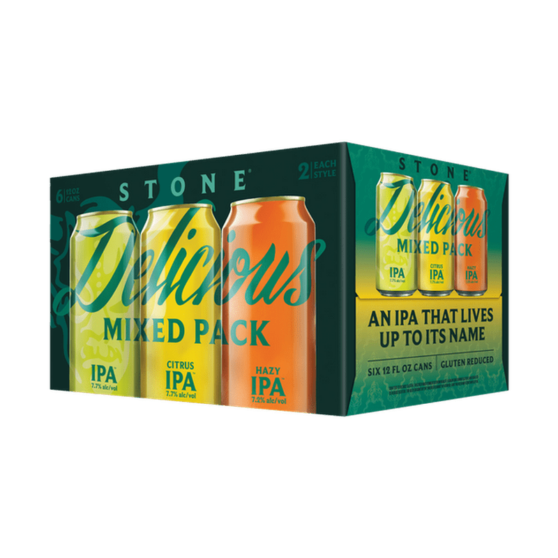 Stone Brewing 'Delicious' IPA Mixed Beer 6-Pack - ForWhiskeyLovers.com