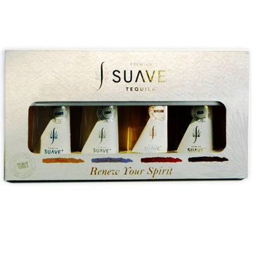 Suave Organic Tequila 4-Pack Gift Set - ForWhiskeyLovers.com
