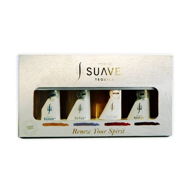 Suave Organic Tequila 4-Pack Gift Set - ForWhiskeyLovers.com