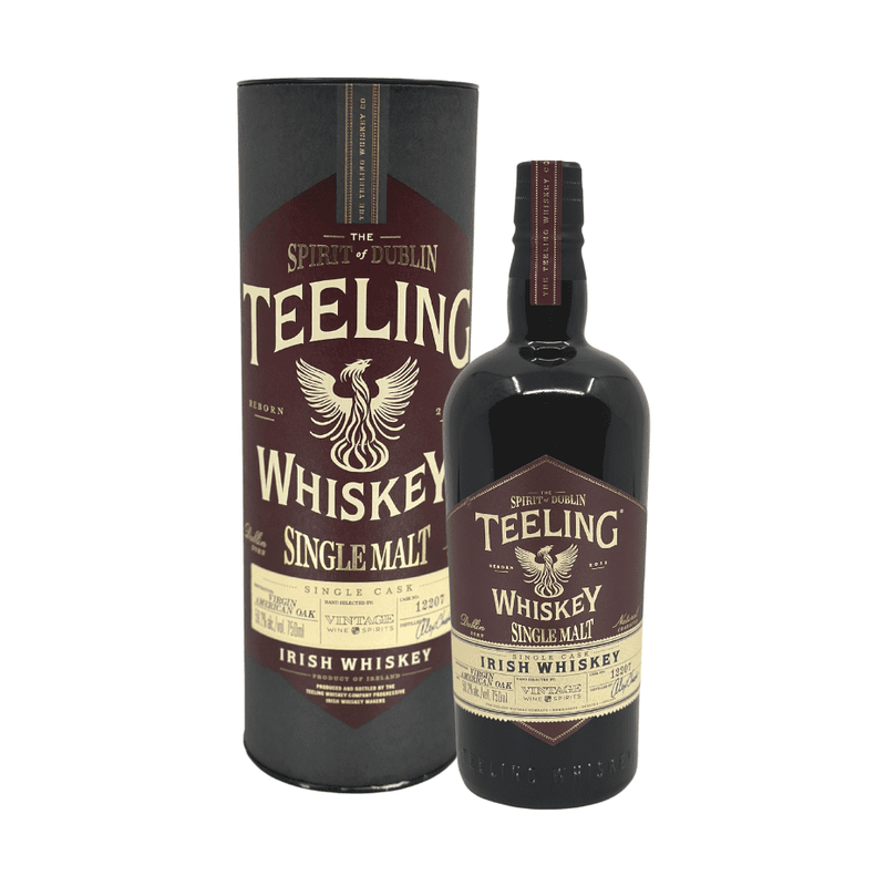 Teeling Virgin American Oak Single Cask Private Pick Single Malt Irish Whiskey - ForWhiskeyLovers.com