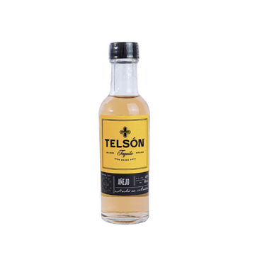 Telsón Añejo Tequila 50ml Pack of 12 - ForWhiskeyLovers.com