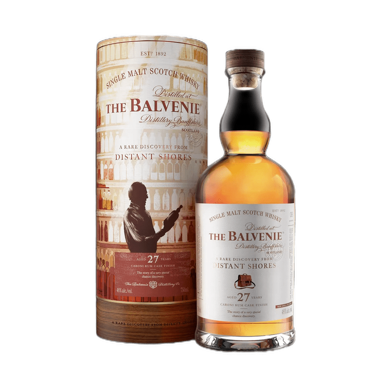 The Balvenie 27 Year Old 'A Rare Discovery from Distant Shores' Single Malt Scotch Whisky - ForWhiskeyLovers.com