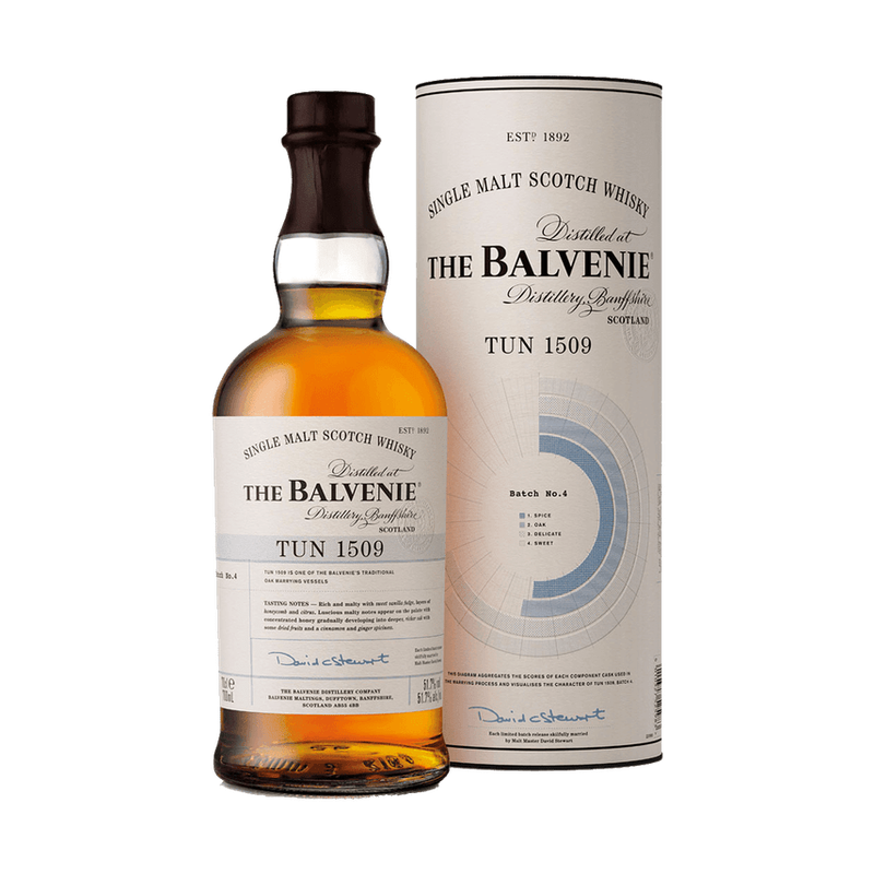 The Balvenie Tun 1509 Batch No. 4 Single Malt Scotch Whisky - ForWhiskeyLovers.com