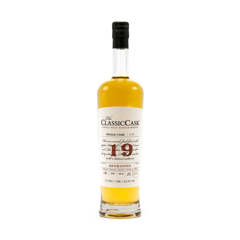 The Classic Cask Benrinnes 19 Year Old Single Malt Scotch Whisky - ForWhiskeyLovers.com