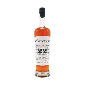 The Classic Cask Glen Moray 22 Year Old Single Malt Scotch - ForWhiskeyLovers.com