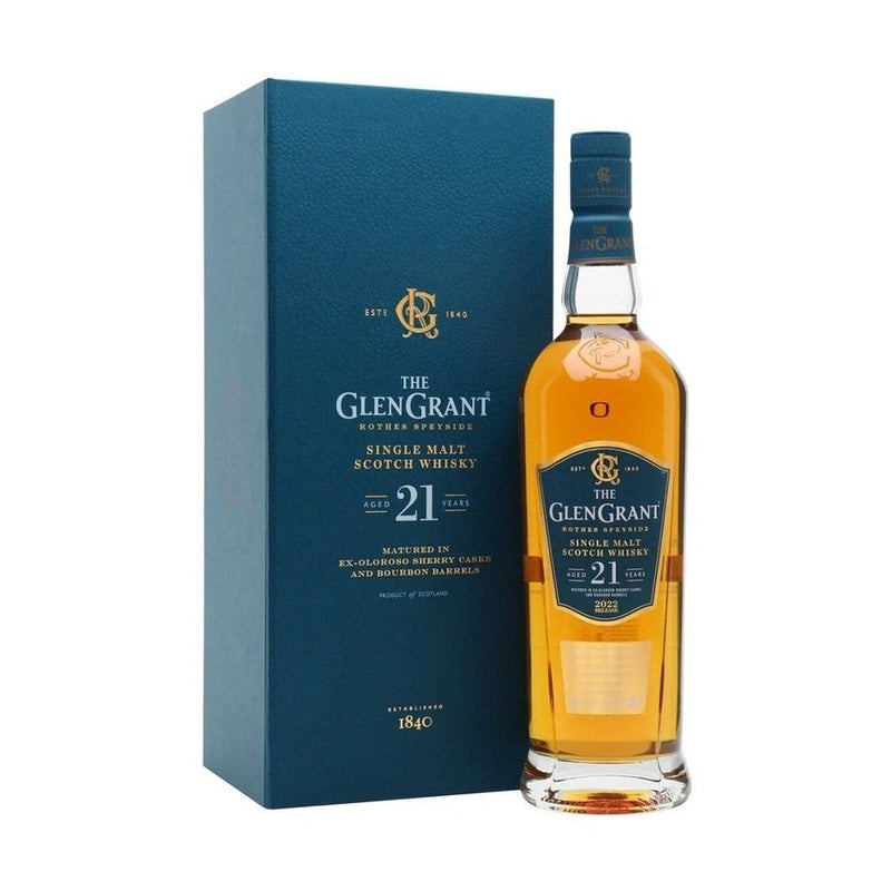 The Glen Grant 21 Year Old Single Malt Scotch Whisky - ForWhiskeyLovers.com