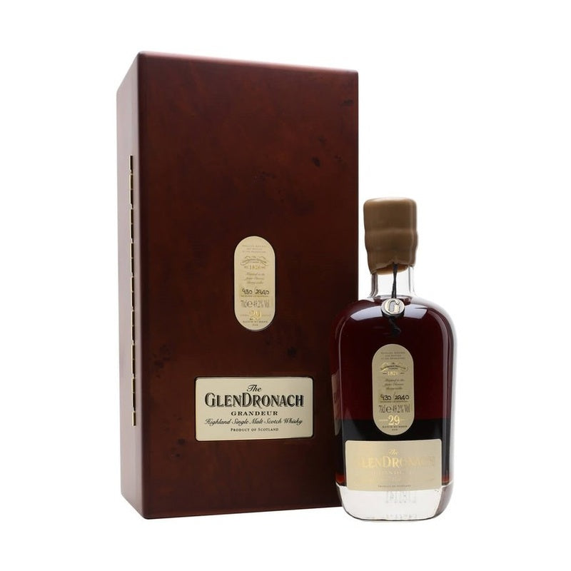 The Glendronach 'Grandeur' Batch 12, 29 Year Old Single Malt Scotch Whisky - ForWhiskeyLovers.com