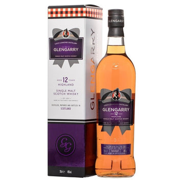 The Glengarry 12 Year Old Highland Single Malt Scotch Whisky - ForWhiskeyLovers.com