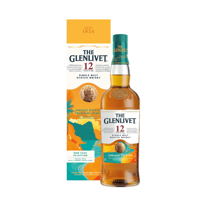 The Glenlivet 12 Year OId Jamaica Edition Single Malt Scotch Whisky - ForWhiskeyLovers.com